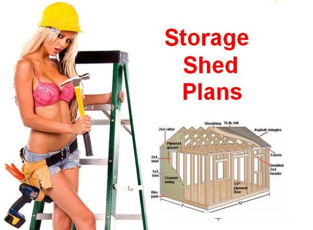 Sheds for Storage Building Plans